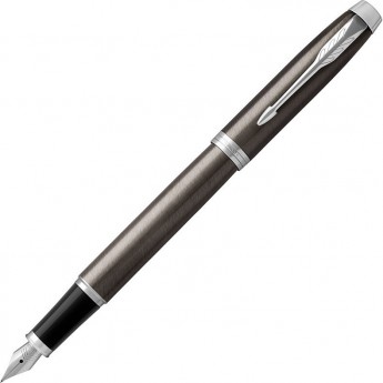 Ручка перьевая PARKER IM DARK ESPRESSO CT, F
