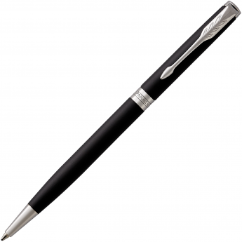 Тонкая шариковая ручка PARKER ESSENTIAL SONNET MATTE BLACK CT М Тонкая шариковая ручка PARKER ESSENTIAL SONNET MATTE BLACK CT М